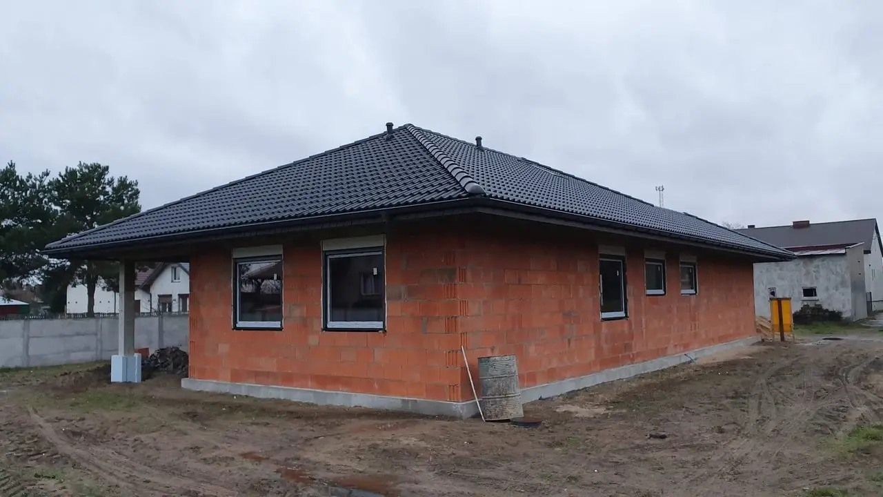 Płyta fundamentowa pod murowany dom